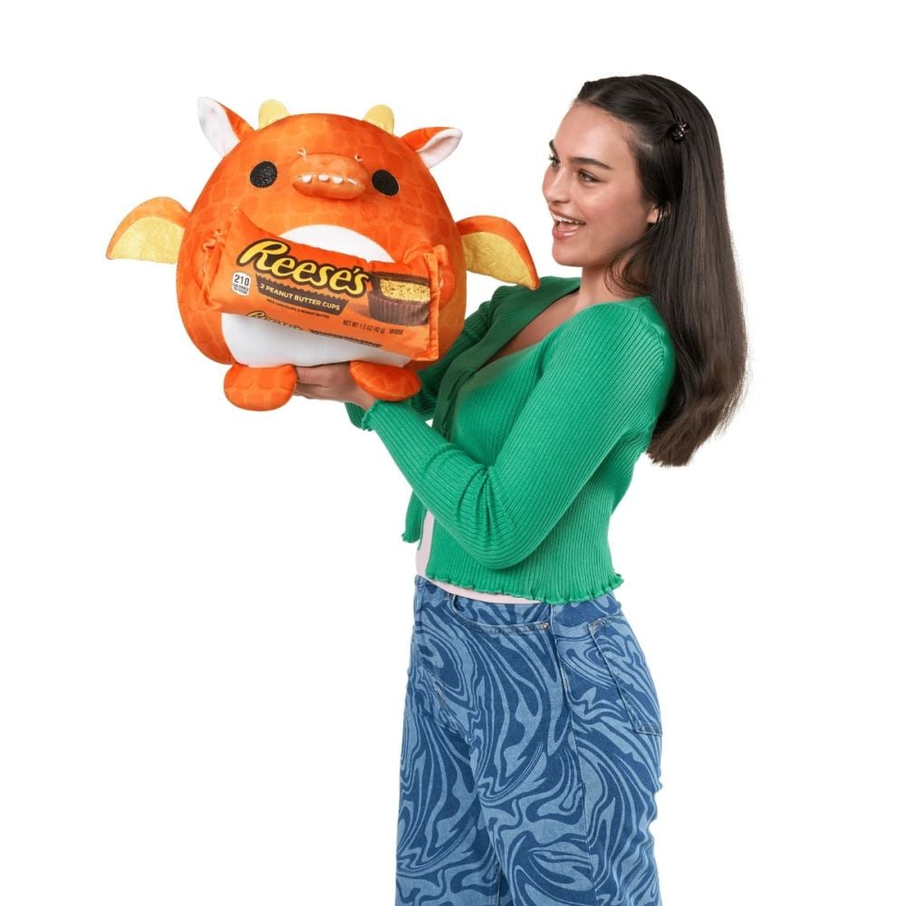 Jucarie de plus, Snackles, S1 W2, Reeses, 35 cm