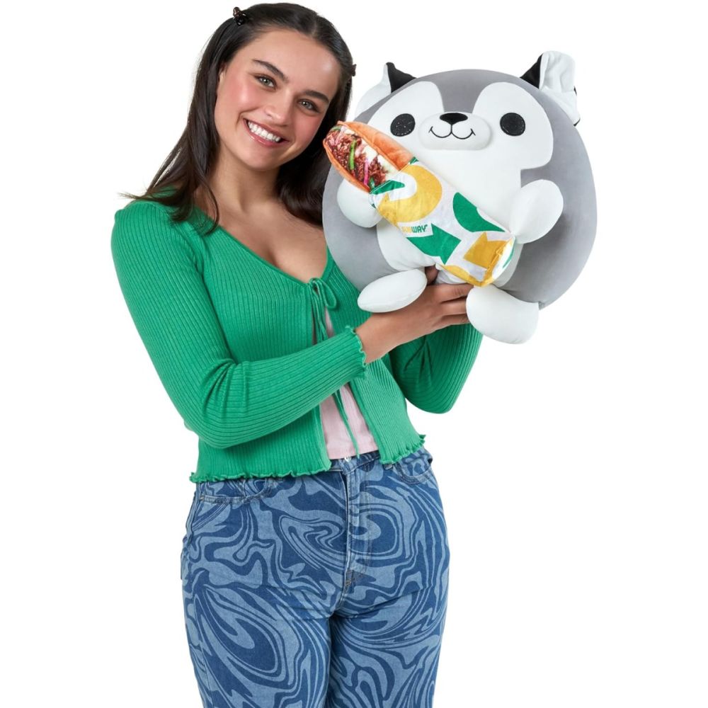 Jucarie de plus, Snackles, S1 W2, Subway, 35 cm