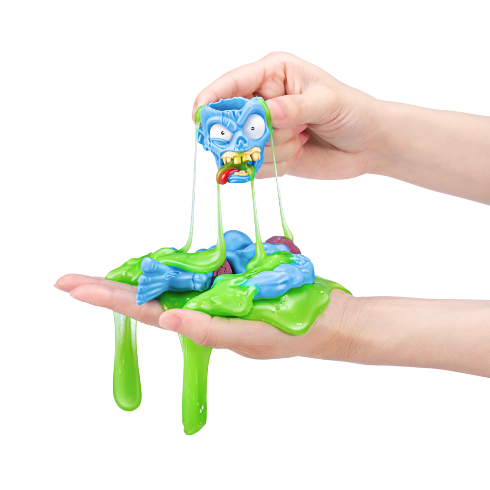 Set figurine si accesorii, Smashers, Horror House Medium, Alb, S1
