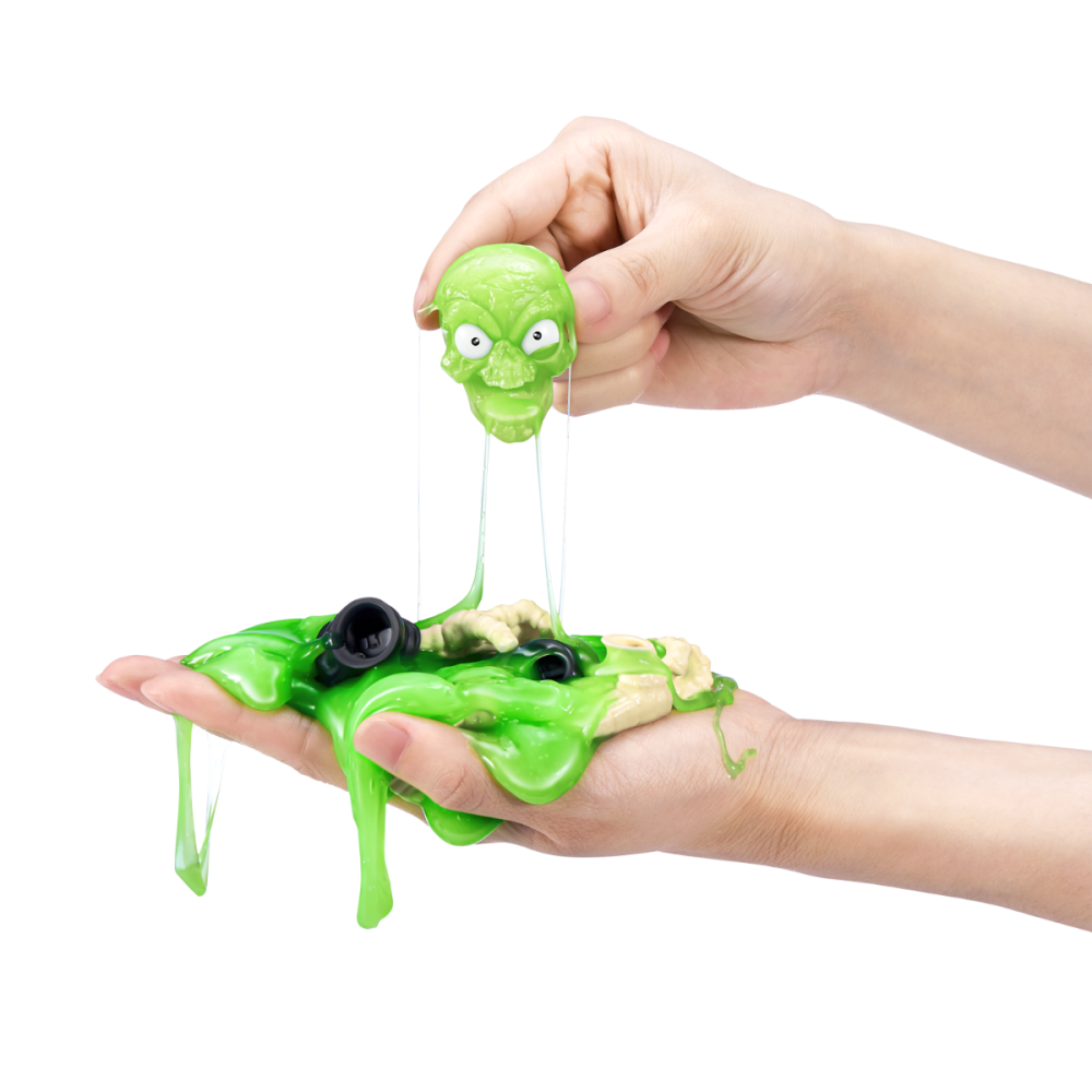 Set figurine si accesorii, Smashers, Horror House Medium, Verde, S1