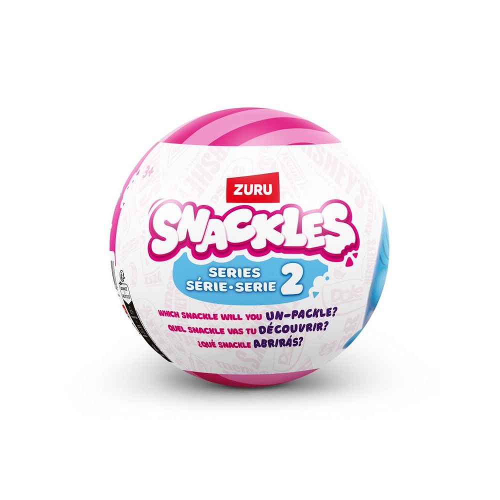 Jucarie de plus surpriza, Snackles, Mini Brands, S2, 11 cm