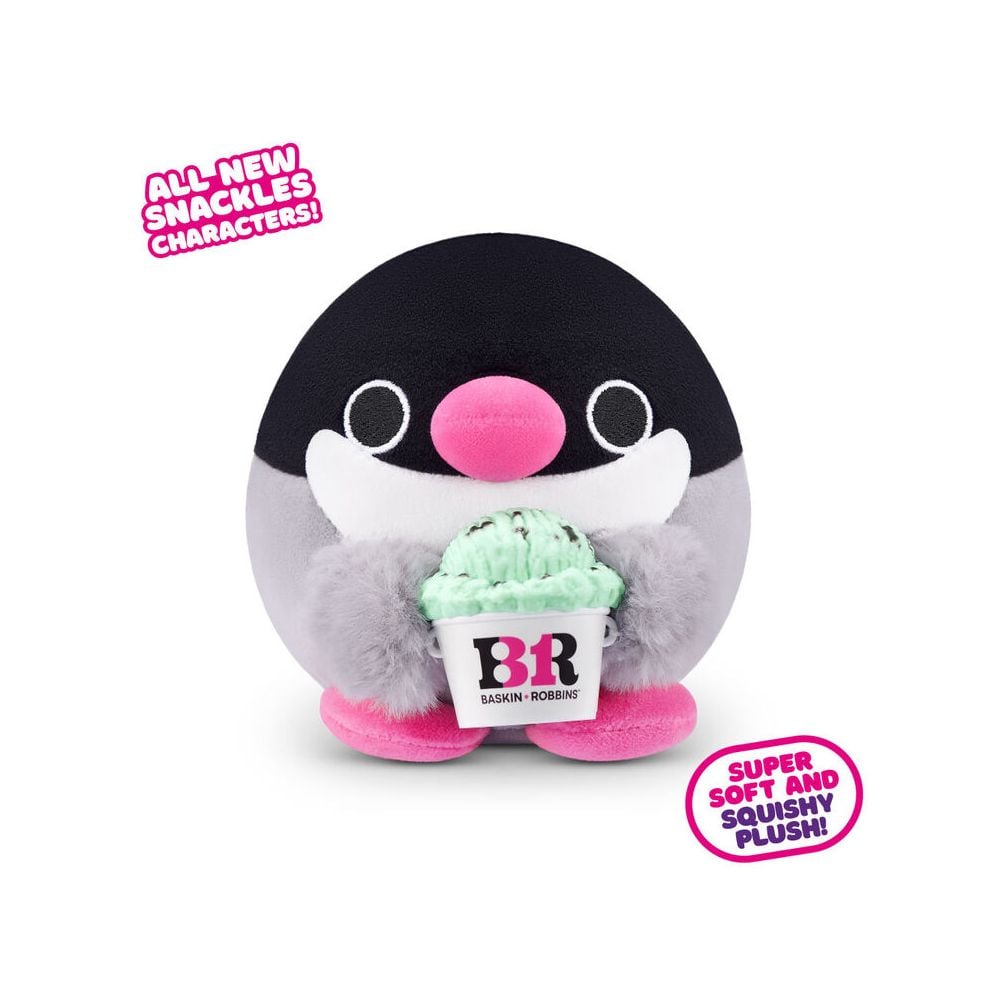 Jucarie de plus surpriza, Snackles, Mini Brands, S2, 11 cm