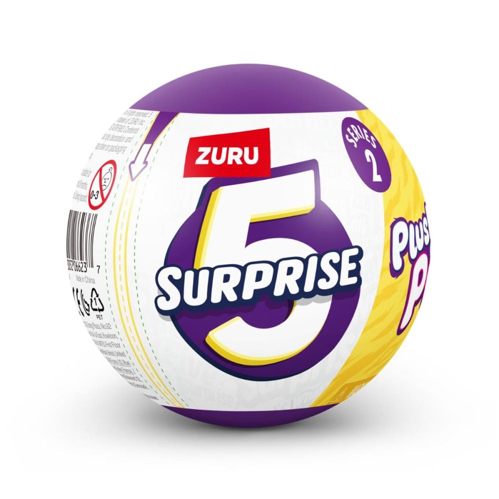 Jucarie de plus cu 5 surprize, Plushy Pets, S2