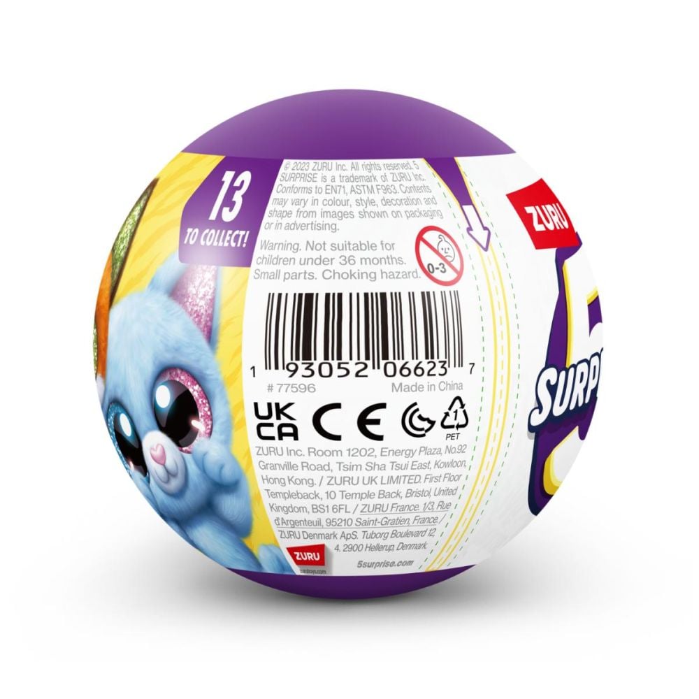 Jucarie de plus cu 5 surprize, Plushy Pets, S2