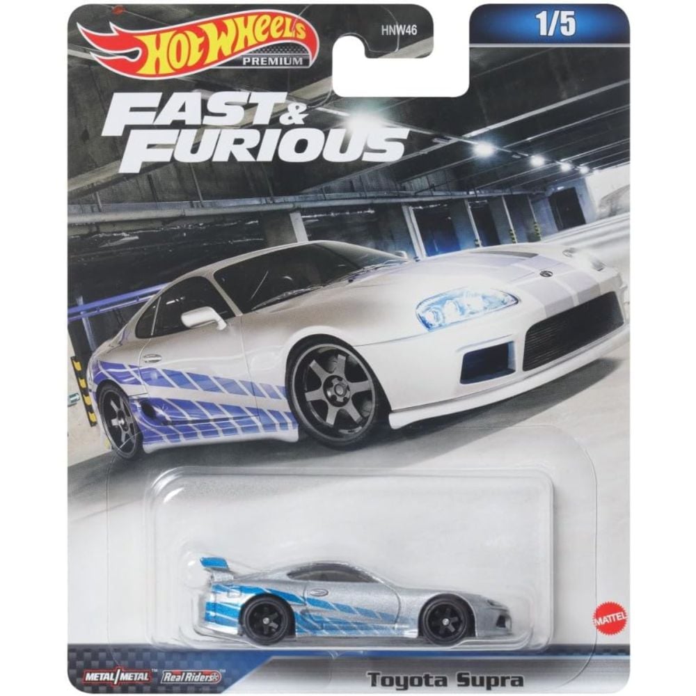 Masinuta din metal, Hot Wheels, Fast and Furious, Toyota Supra, 1:64, HKD25