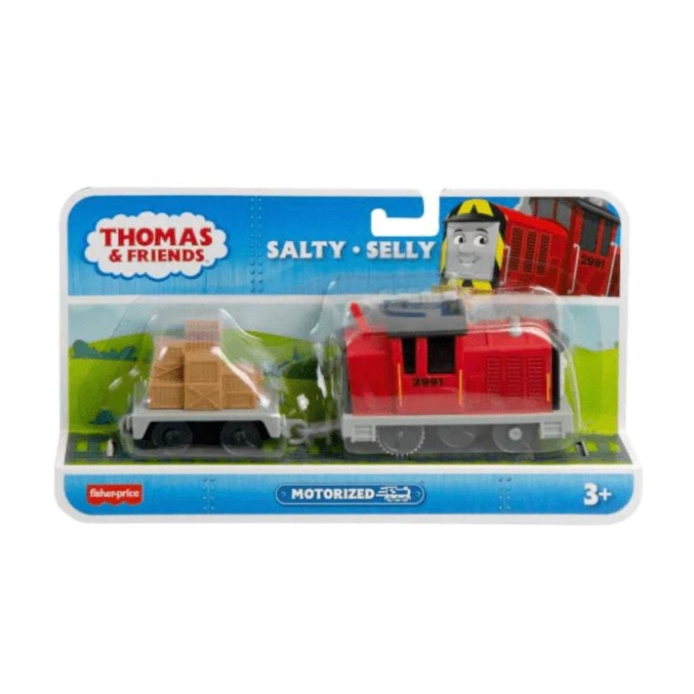 Locomotiva motorizata cu vagon, Thomas and Friends, Salty Selly, HMC21