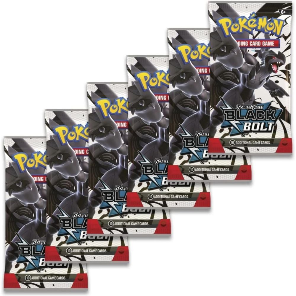 Set cartonase Pokemon TCG, Q3 Booster Bundle, Black Bolt | Noriel