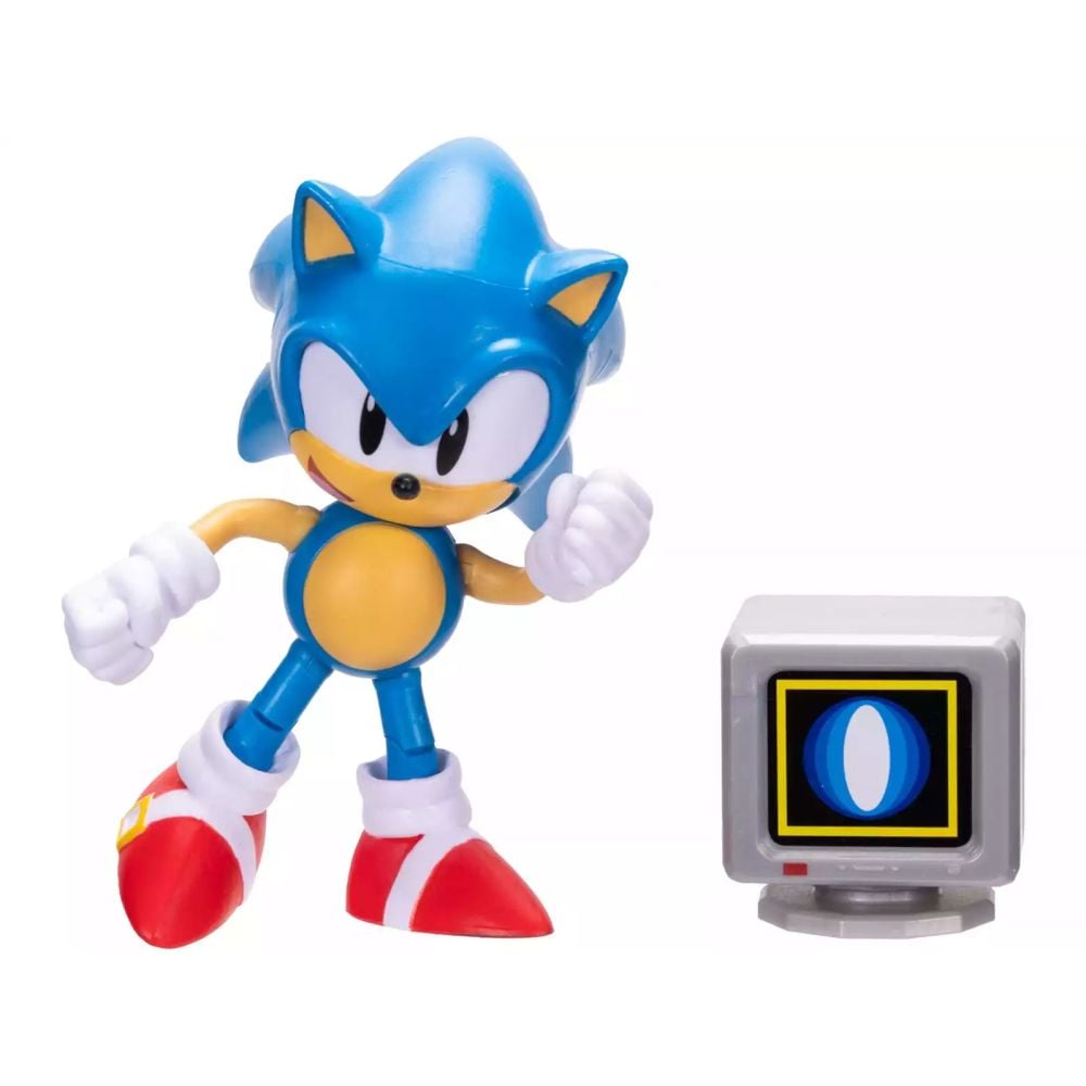 Figurina articulata cu accesoriu, Sonic the Hedgehog, Sonic, 10 cm, 2025