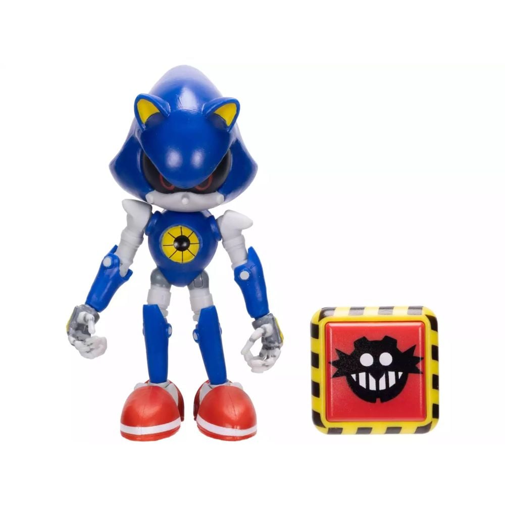 Figurina articulata cu accesoriu, Sonic the Hedgehog, Metal Sonic, 10 cm