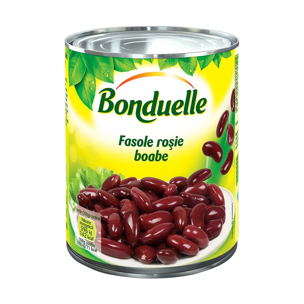 Fasole rosie boabe, Bonduelle, cutie, 850 ml