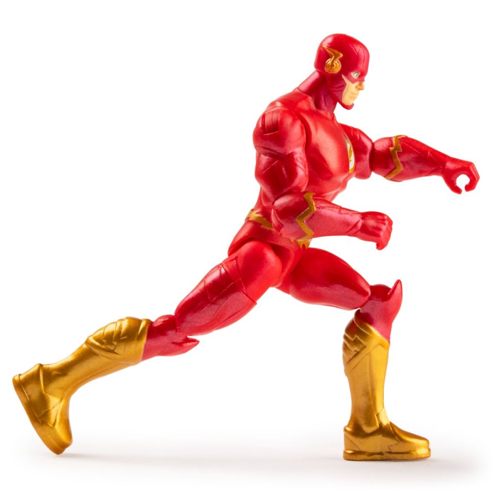 Figurina cu 2 accesorii surpriza, DC Universe, The Flash, 10 cm, 20144129