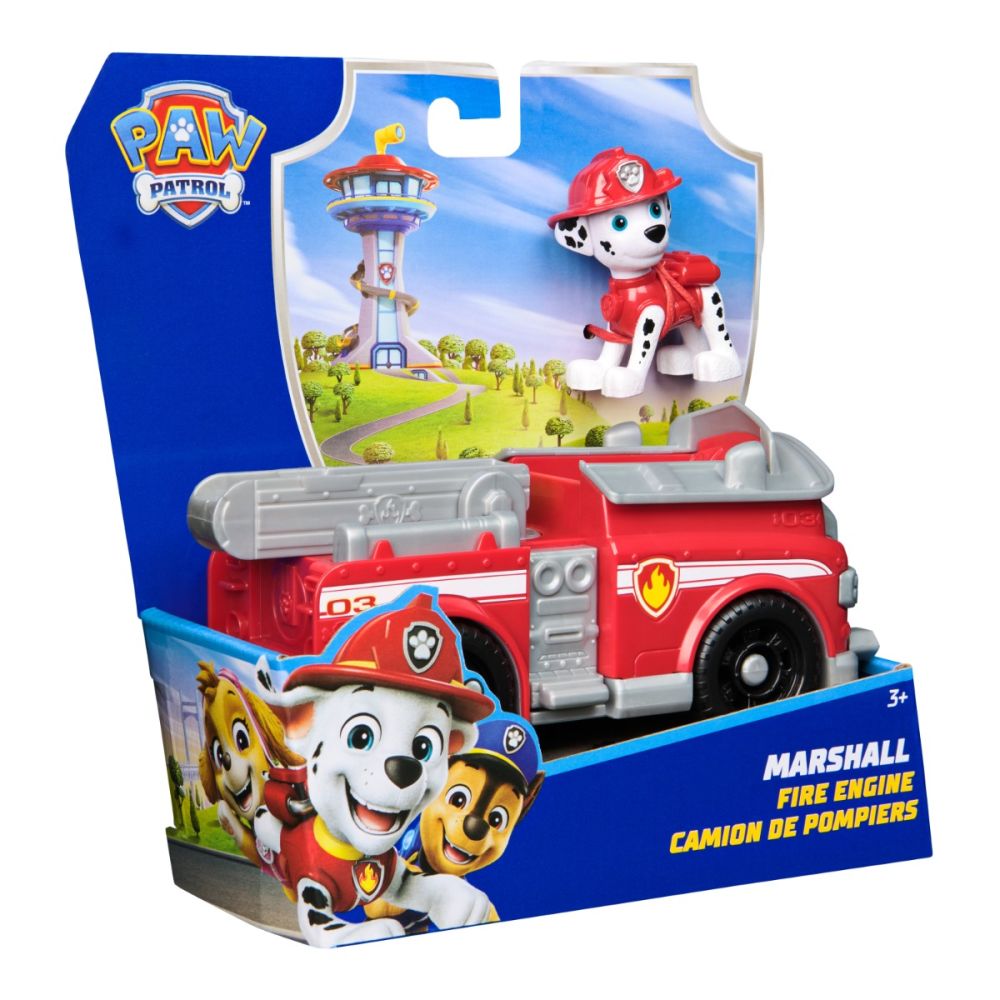 Camion de pompieri cu figurina, Paw Patrol, Marshall, 20148929