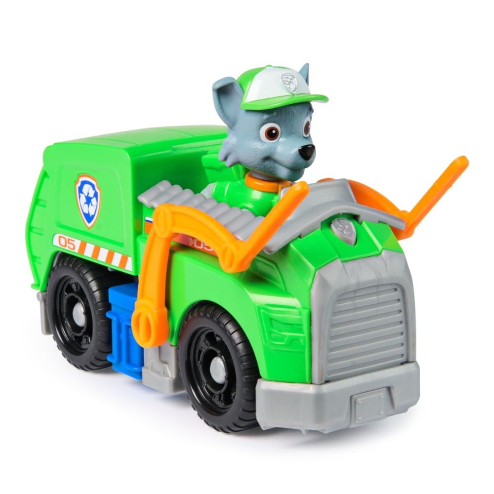 Camion de reciclare cu figurina, Paw Patrol, Rocky, 20148930