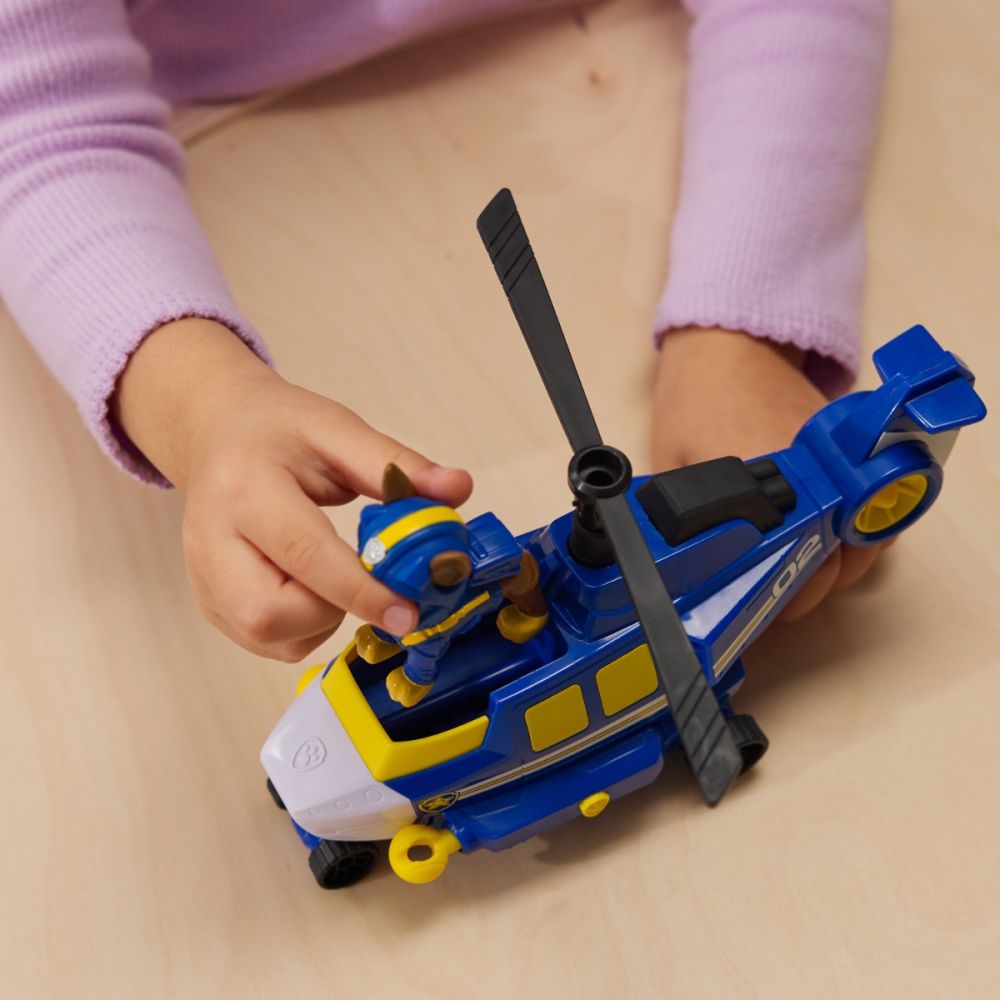 Elicopter de salvare cu figurina Paw Patrol, Chase, 20149066