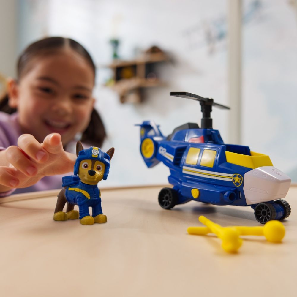Elicopter de salvare cu figurina Paw Patrol, Chase, 20149066