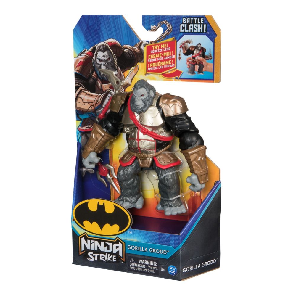Figurina articulata, DC Comics, Ninja Strike, Battle Clash, Gorilla Grodd, 15 cm, 20151630
