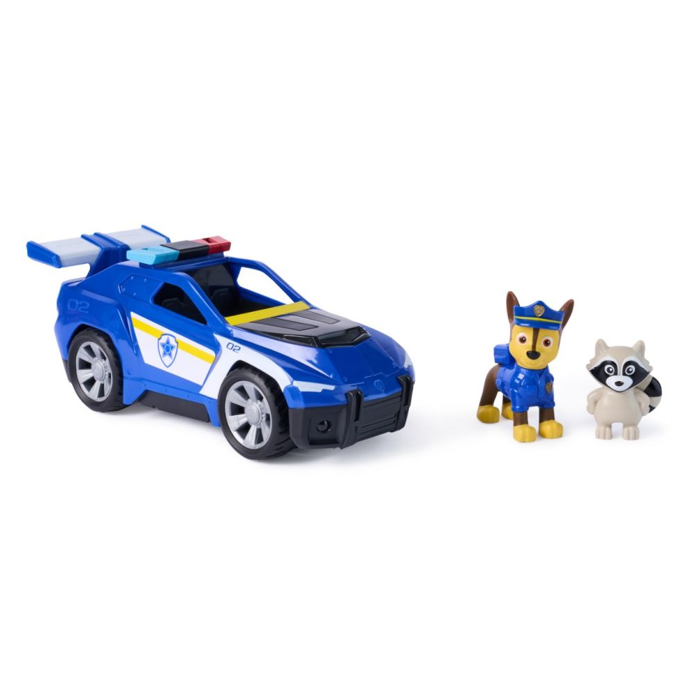 Set de joaca vehicul si figurine, Paw Patrol, Search and Rescue Cruiser, Chase, 20155158
