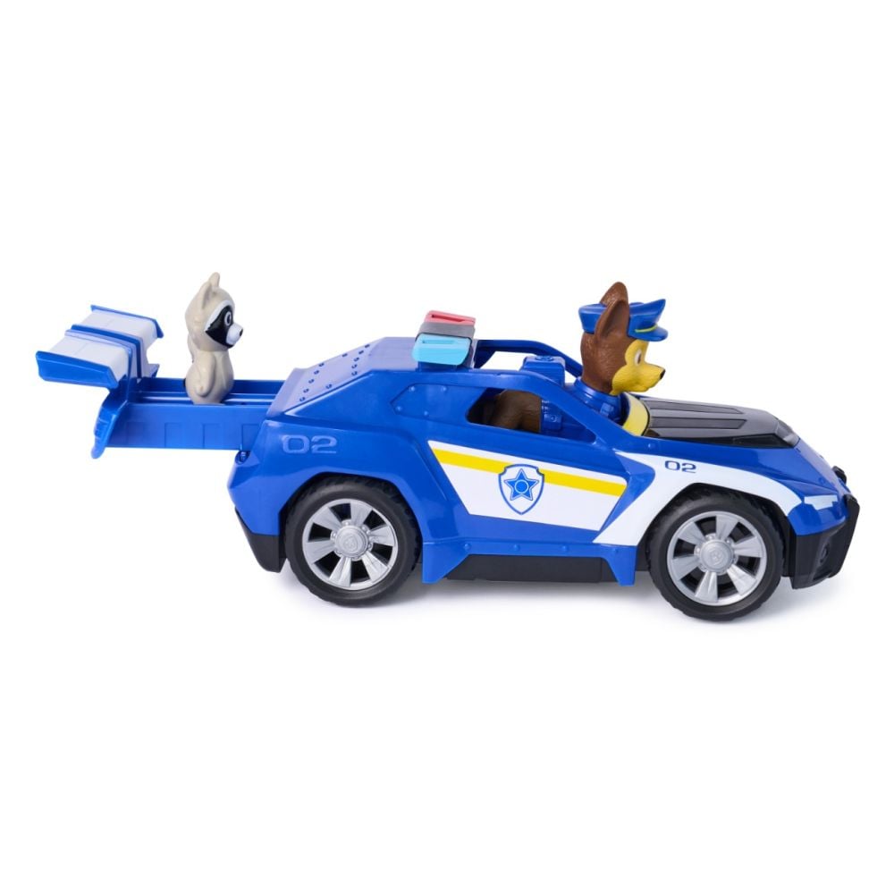 Set de joaca vehicul si figurine, Paw Patrol, Search and Rescue Cruiser, Chase, 20155158
