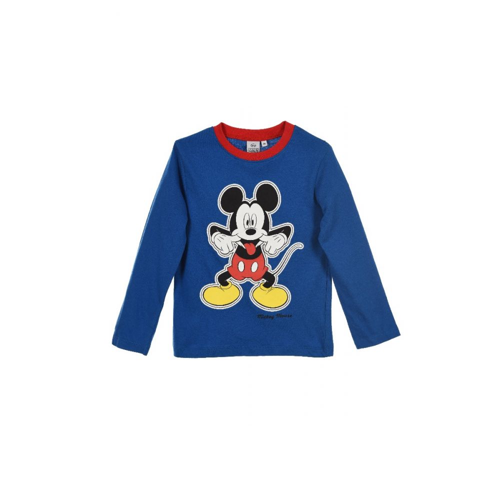 Pijama cu imprimeu Disney Mickey Mouse, Albastru