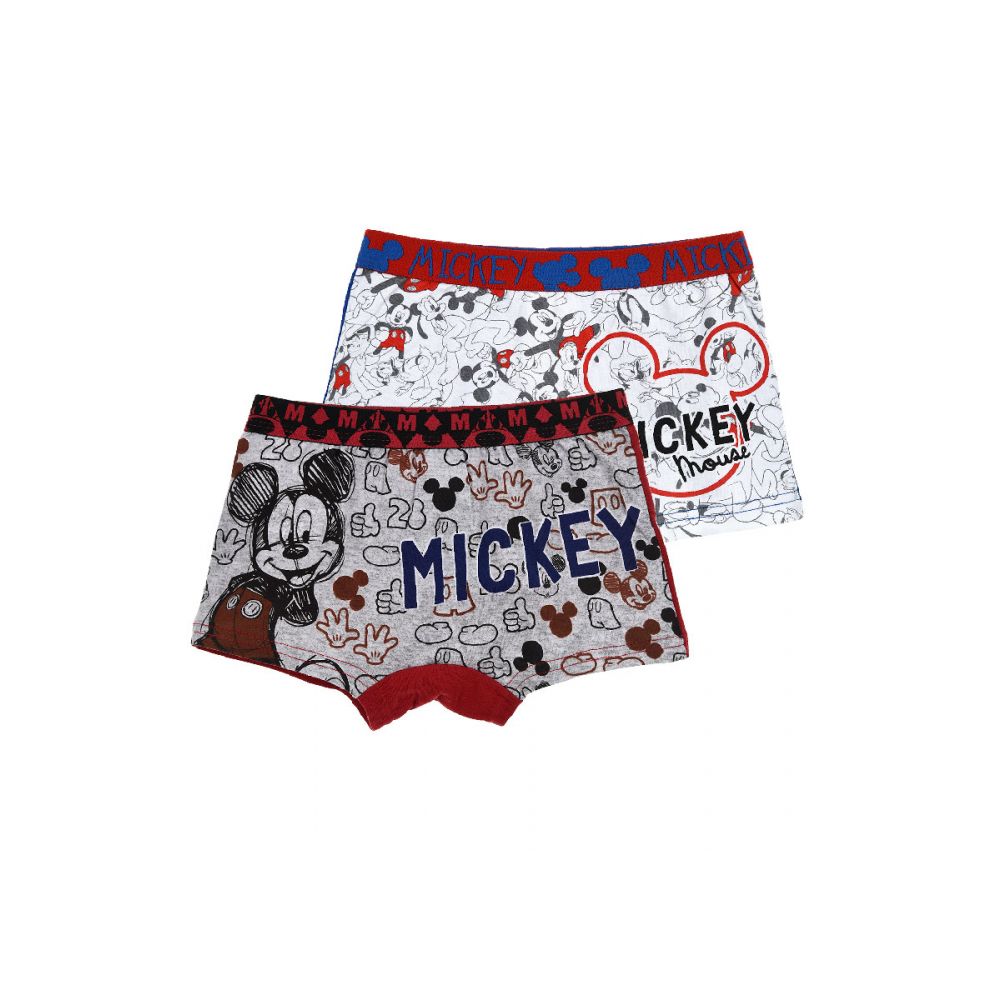 Set boxeri de baieti cu imprimeu Mickey Mouse 20190166