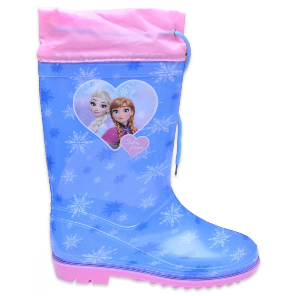 Cizme de ploaie pentru fete cu imprimeu Frozen, Blue