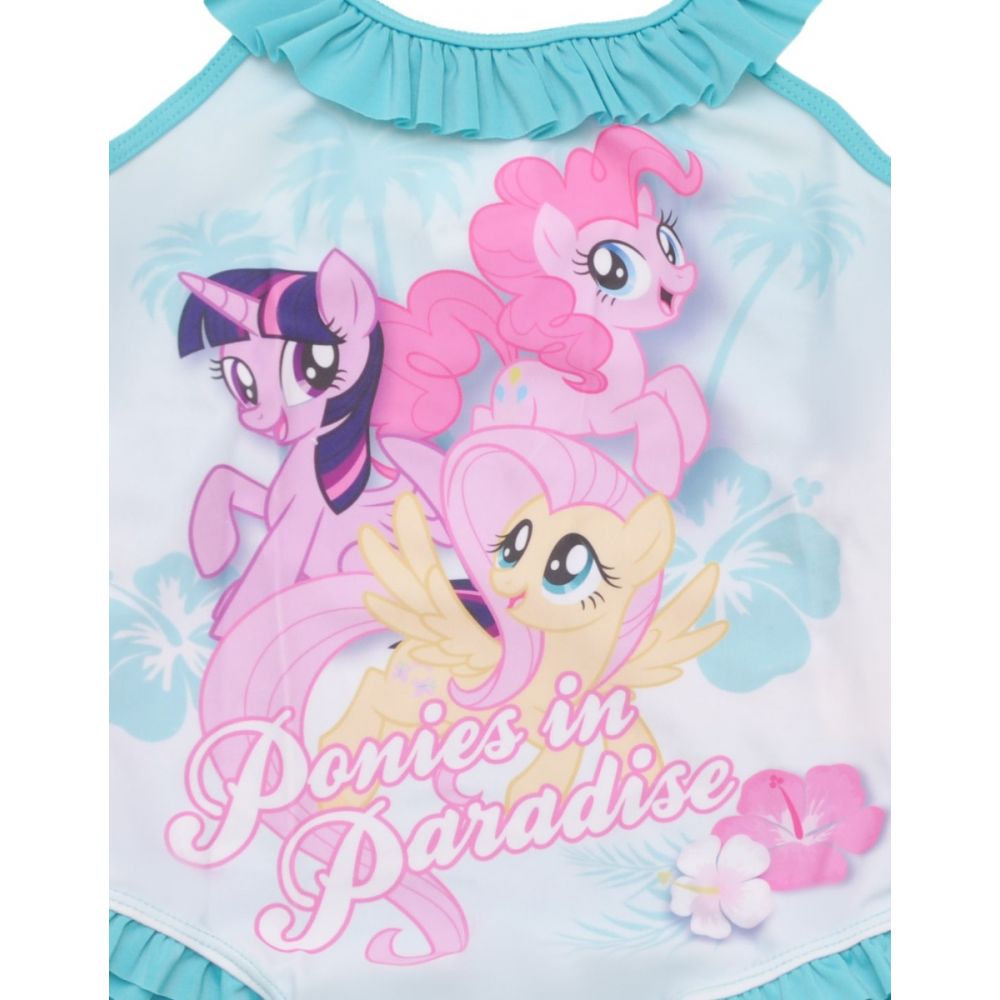 Costum de baie cu imprimeu My Little Pony, Albastru