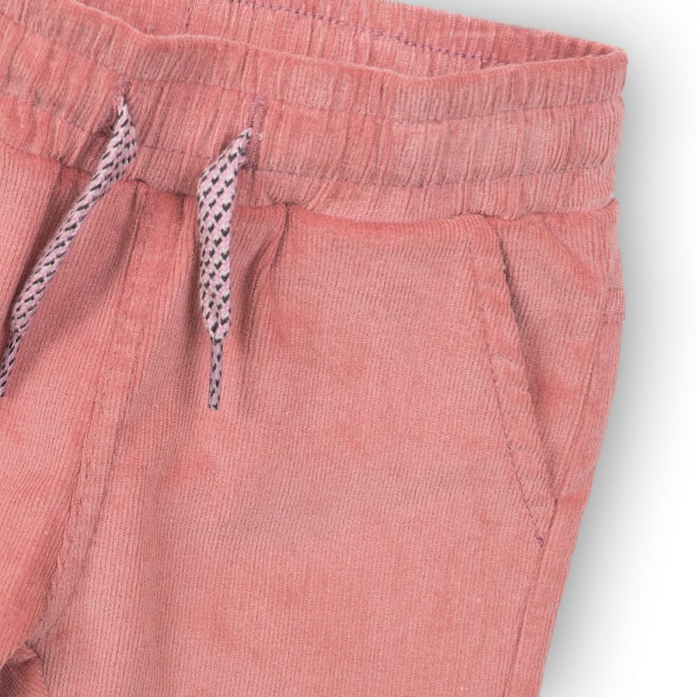Pantaloni cu snur Dirkje, Roz