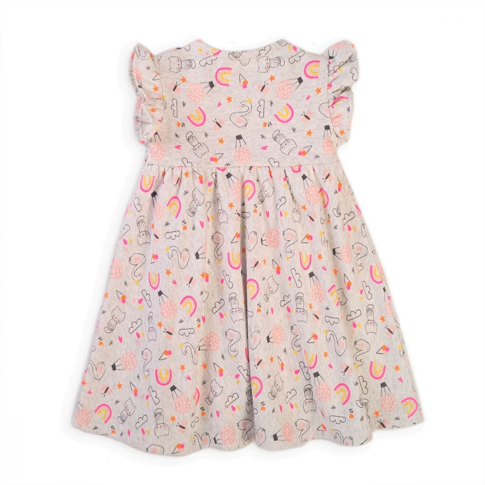 Rochie cu imprimeu total Minoti Balloon