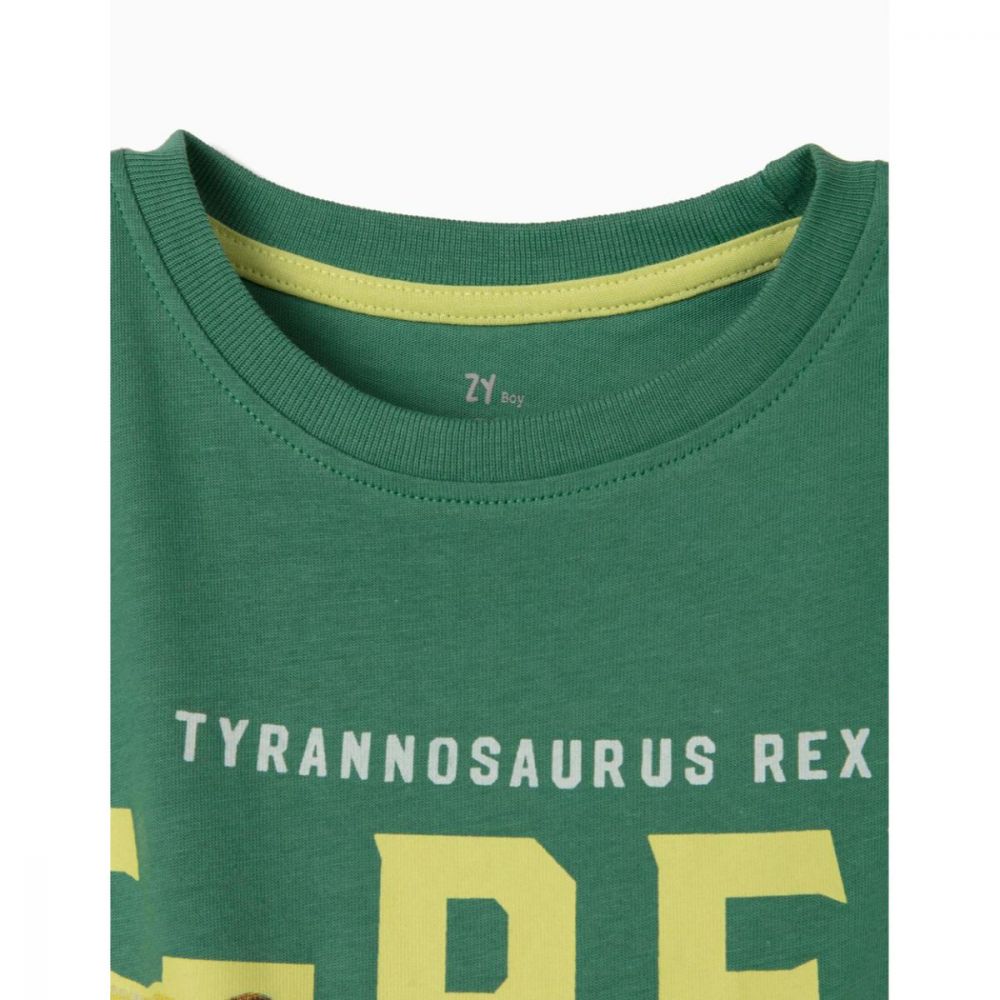 Tricou cu imprimeu frontal Zippy, T-Rex