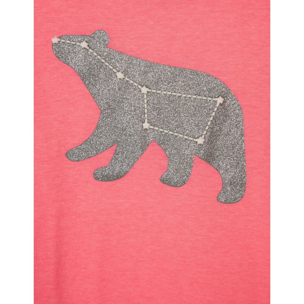 Tricou cu maneca scurta si imprimeu Zippy Major Bear