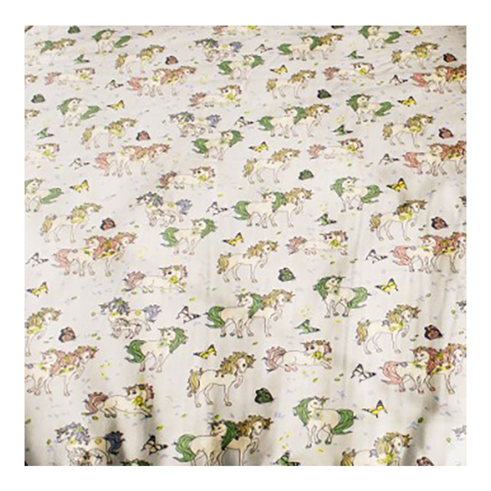 Set 3 piese lenjerie pat copii Viada Unicorn, 150 x 200 cm