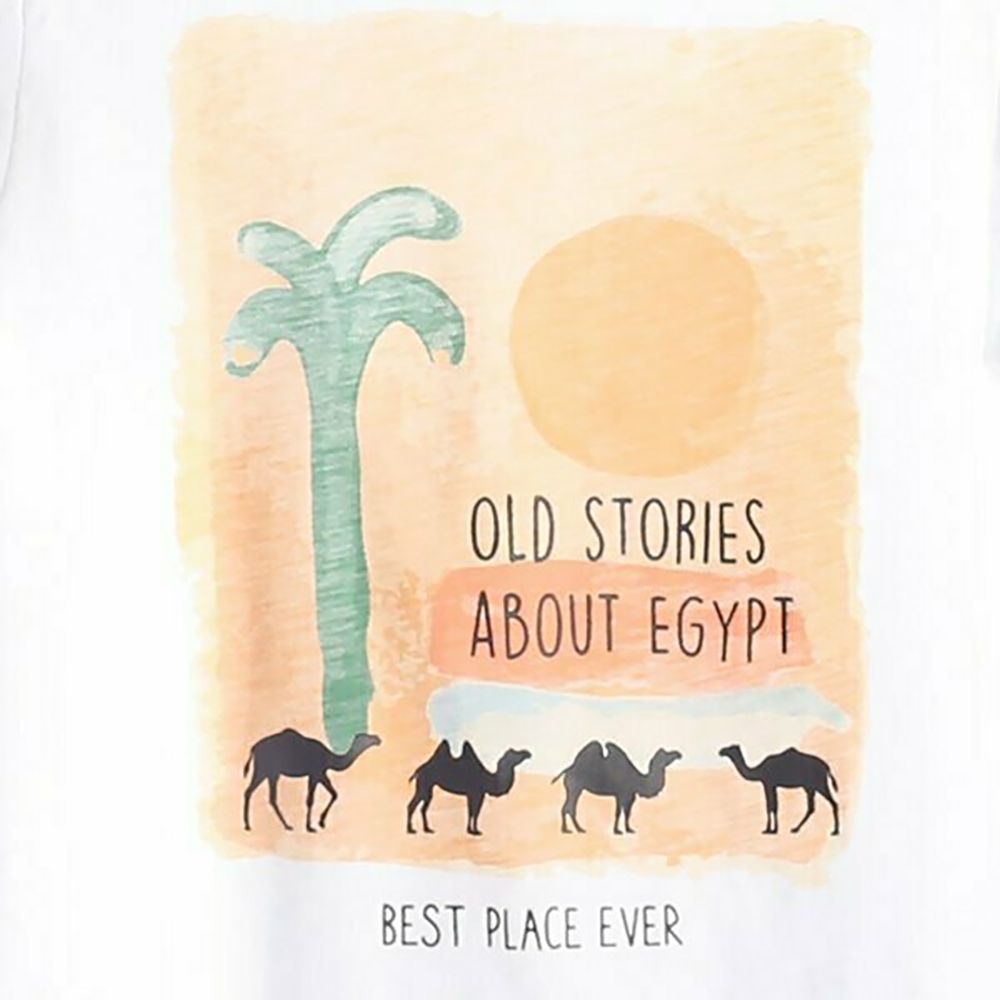 Tricou cu maneca scurta Zippy About Egypt