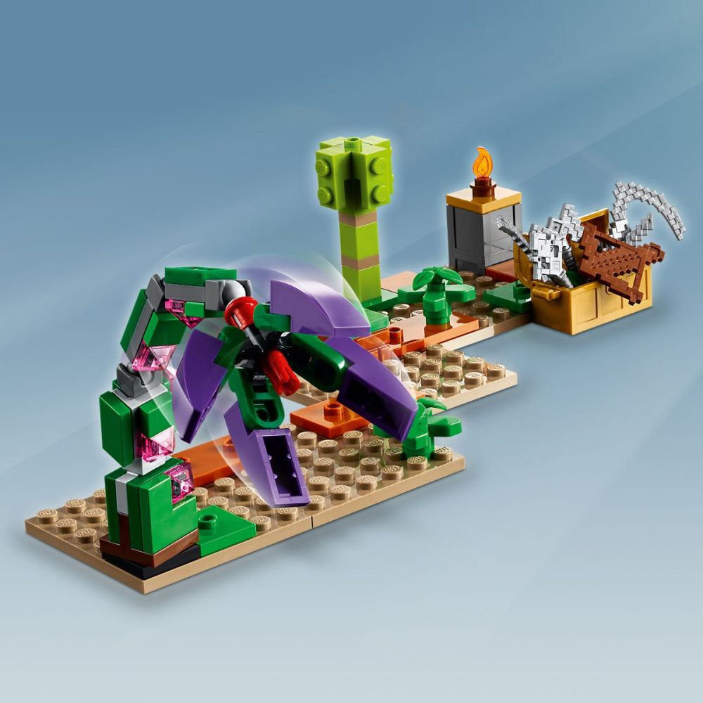 LEGO® Minecraft - Monstrul din jungla (21176)