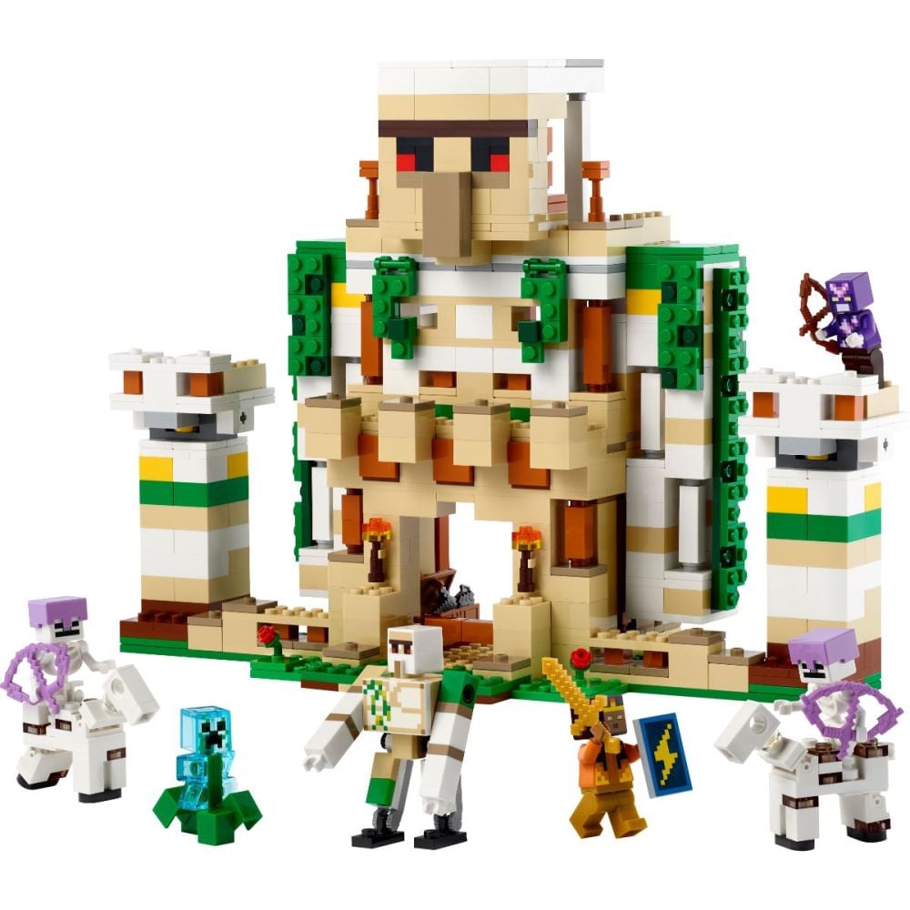 LEGO® Minecraft - Fortareata Golemul de fier (21250)