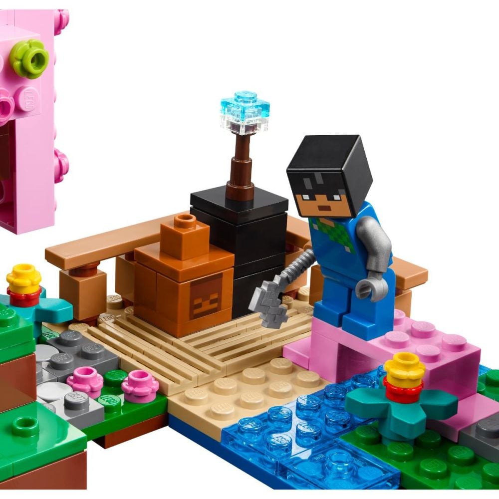 LEGO® Minecraft - Gradina cu ciresi infloriti (21260)