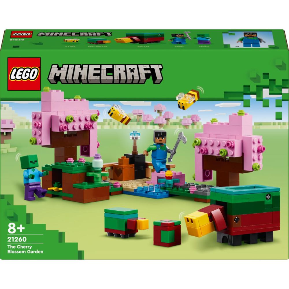 LEGO® Minecraft - Gradina cu ciresi infloriti (21260)