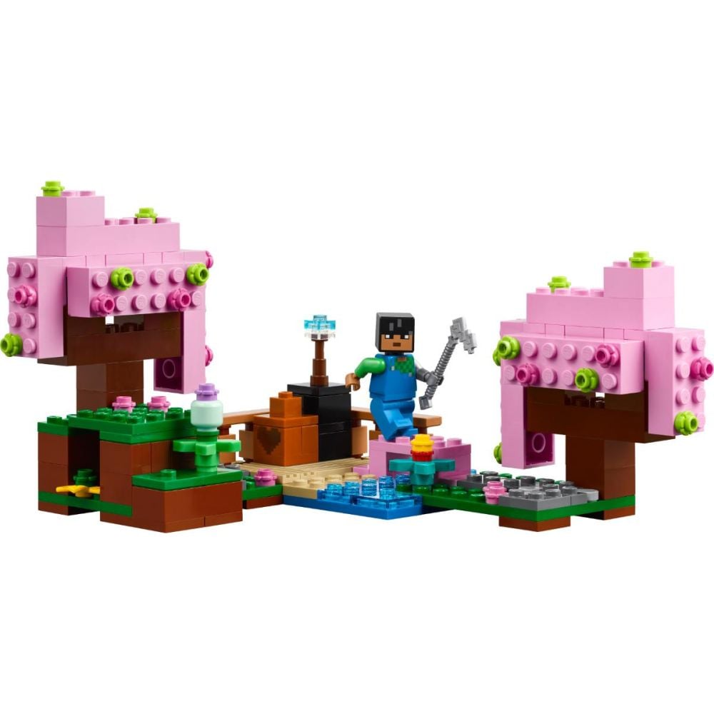 LEGO® Minecraft - Gradina cu ciresi infloriti (21260)
