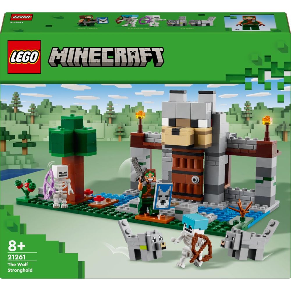 LEGO® Minecraft - Fortareata lupilor (21261)