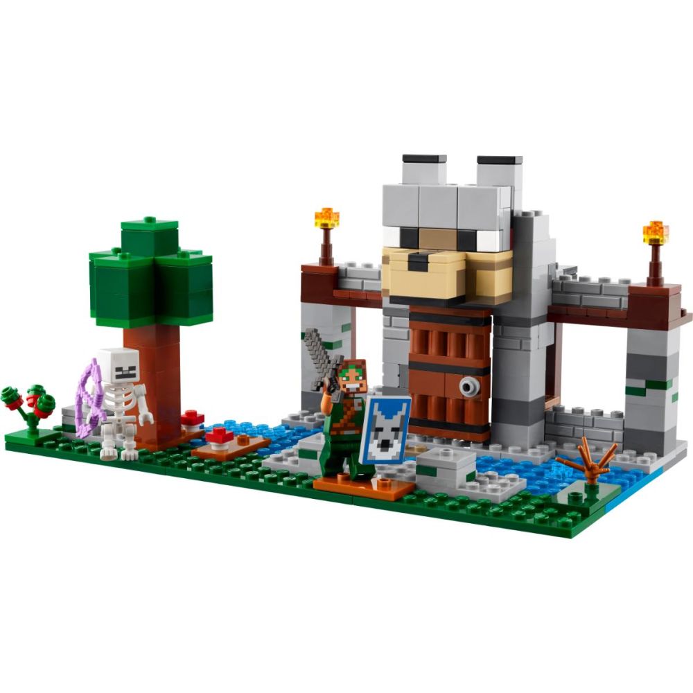 LEGO® Minecraft - Fortareata lupilor (21261)