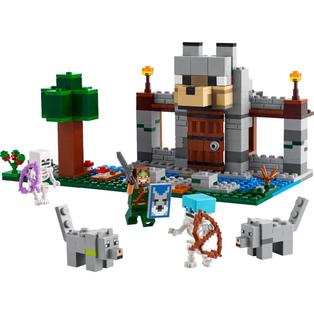 LEGO® Minecraft - Fortareata lupilor (21261)