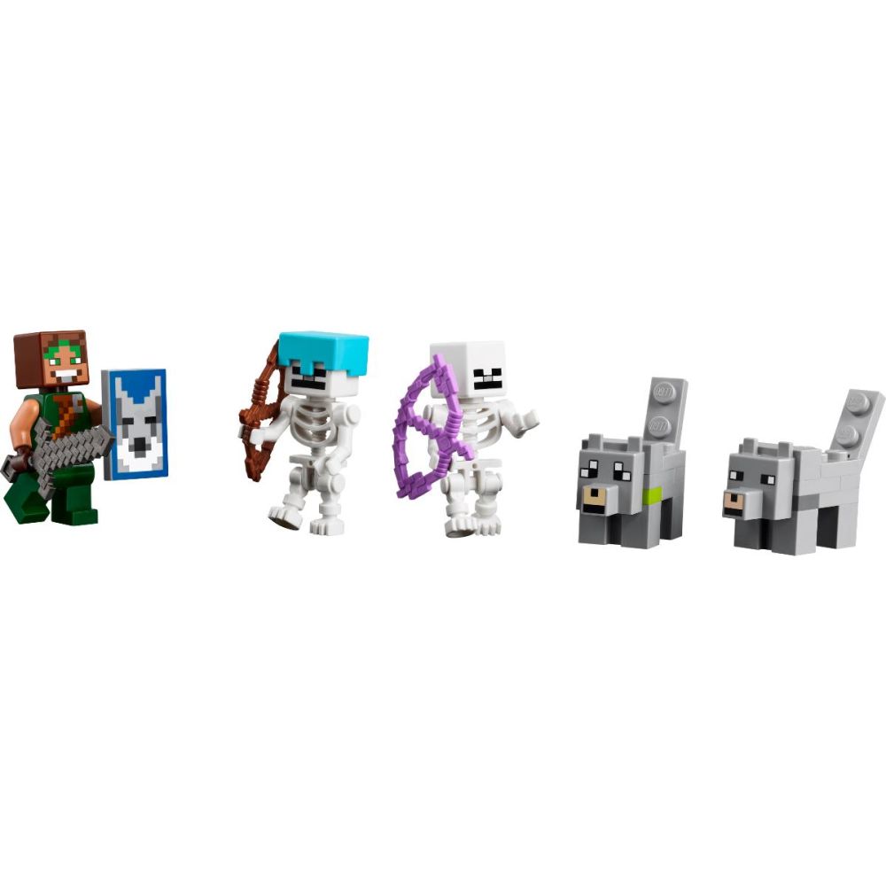 LEGO® Minecraft - Fortareata lupilor (21261)