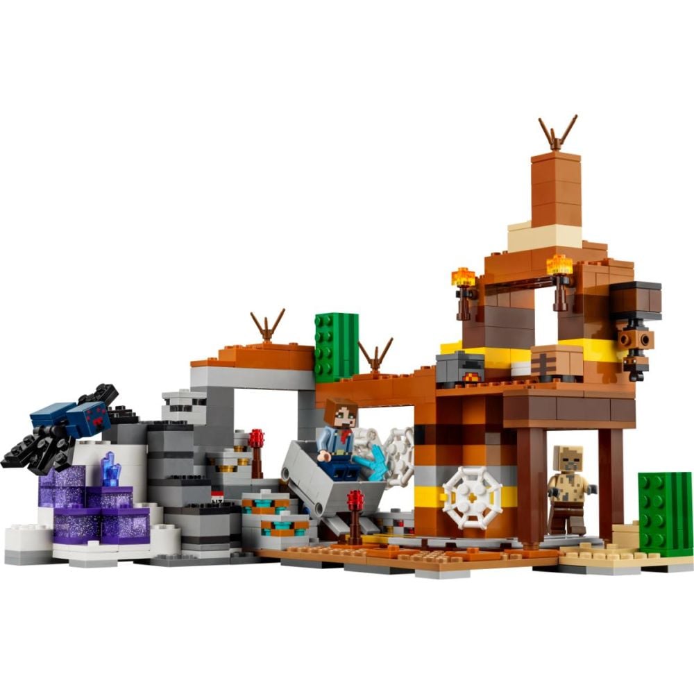 LEGO® Minecraft - Putul din Badlands (21263)