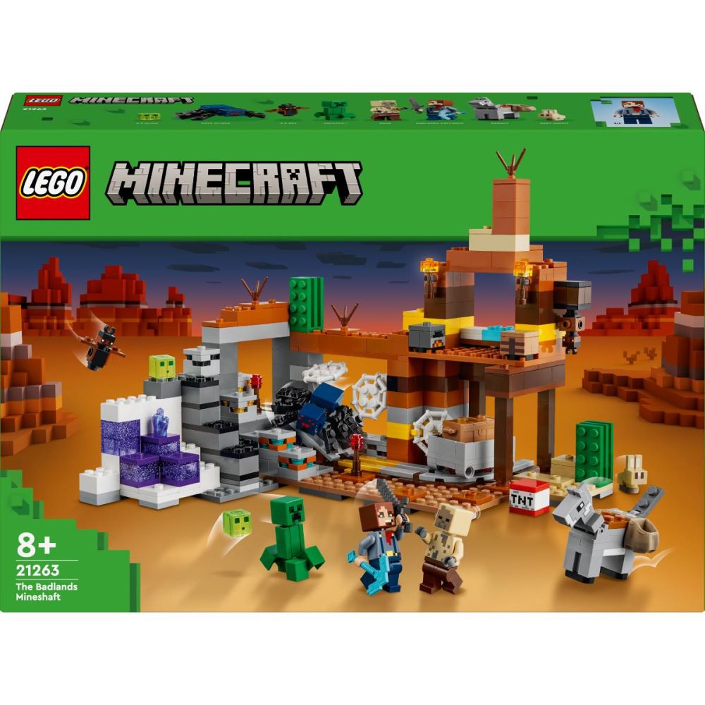 LEGO® Minecraft - Putul din Badlands (21263)