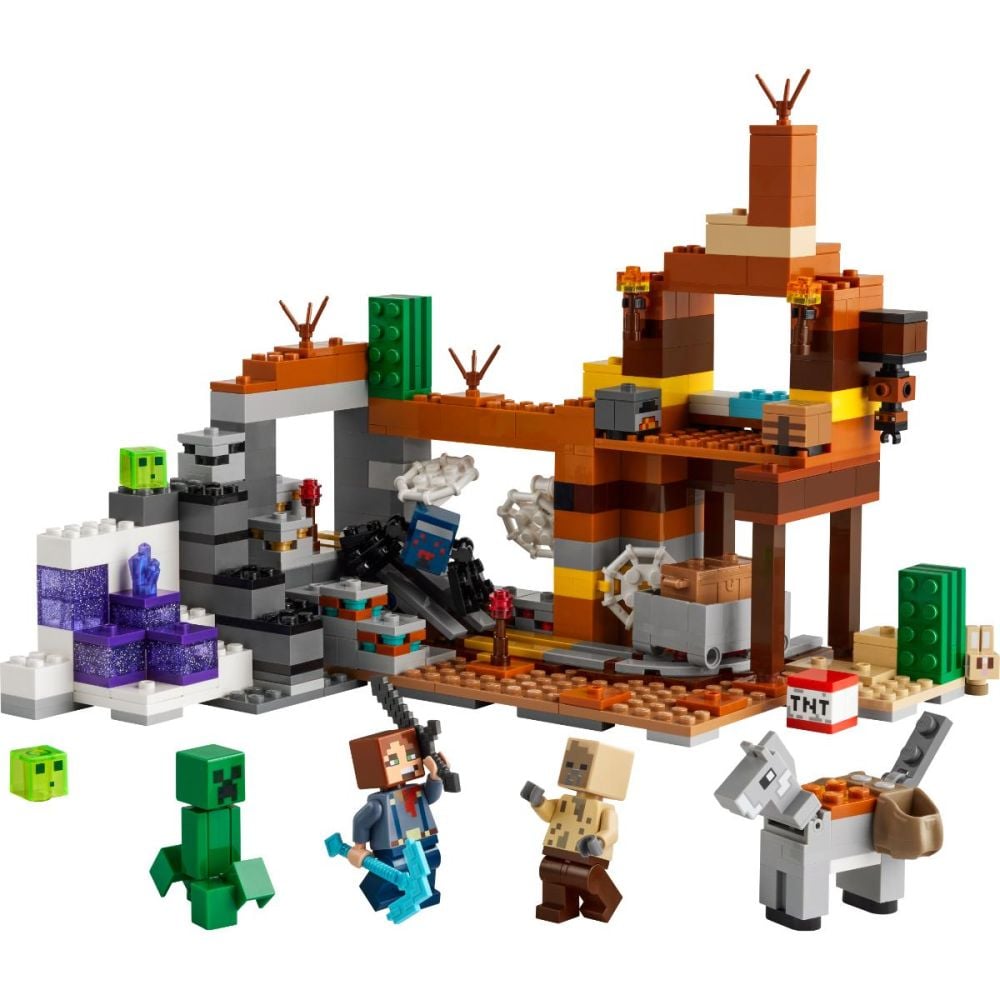 LEGO® Minecraft - Putul din Badlands (21263)