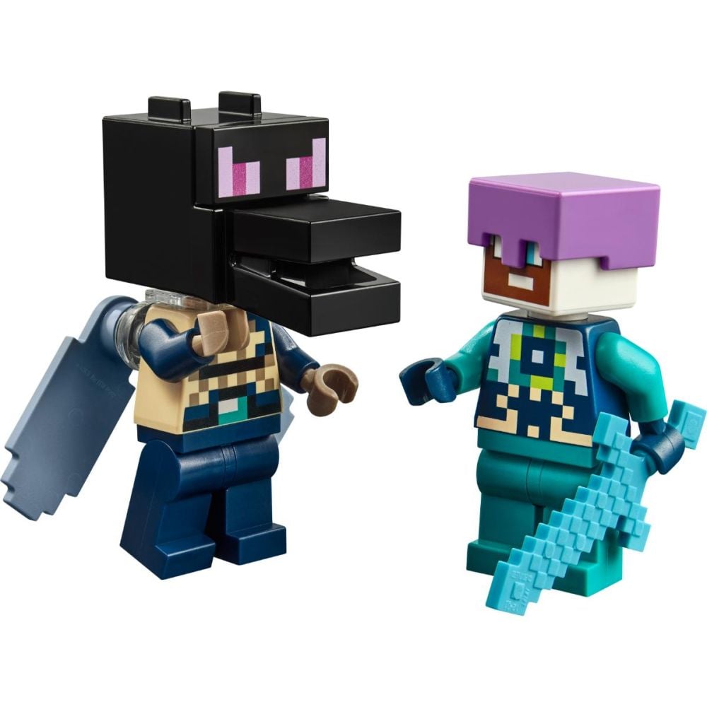 LEGO® Minecraft - Dragon Ender si Corabia din End (21264)