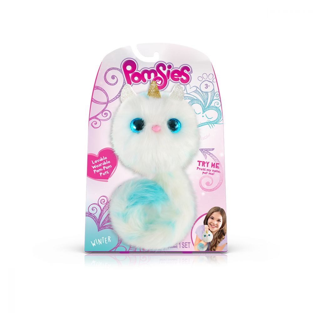 Jucarie de plus interactiva Pomsies Unicorn S3 Noriel