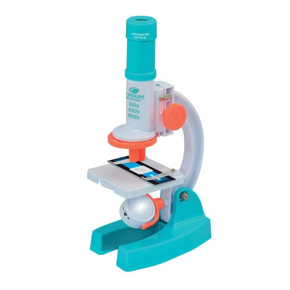 Set microscop si accesorii, Eastcolight, 100/450/900X, 44 piese