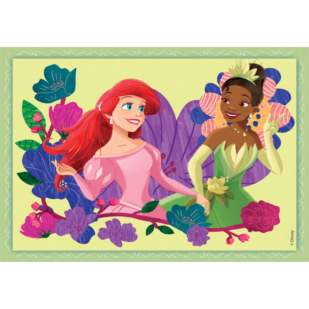 Puzzle 4 in 1 Clementoni Disney Princess, 12-16-20-24 piese