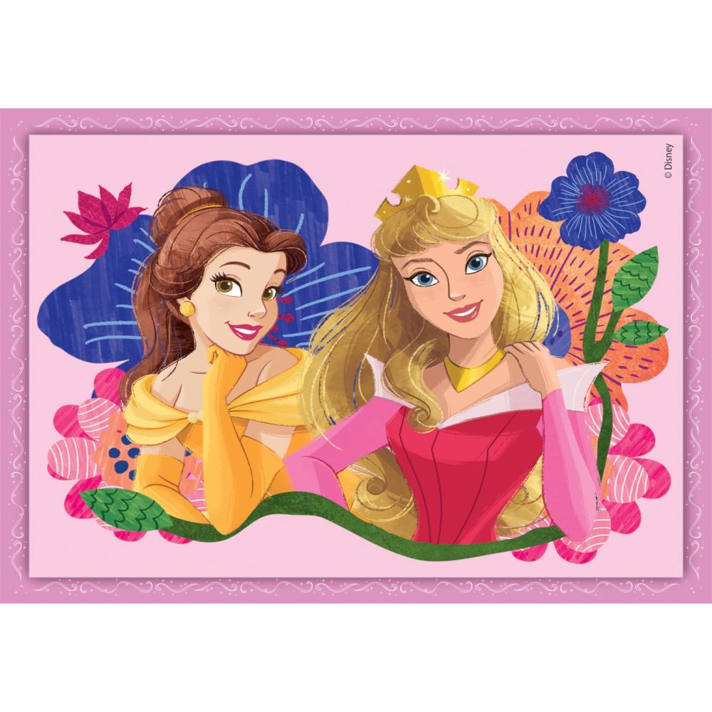 Puzzle 4 in 1 Clementoni Disney Princess, 12-16-20-24 piese