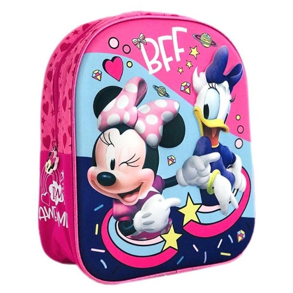 Ghiozdan mini pentru gradinita, Disney Minnie Mouse, 3D